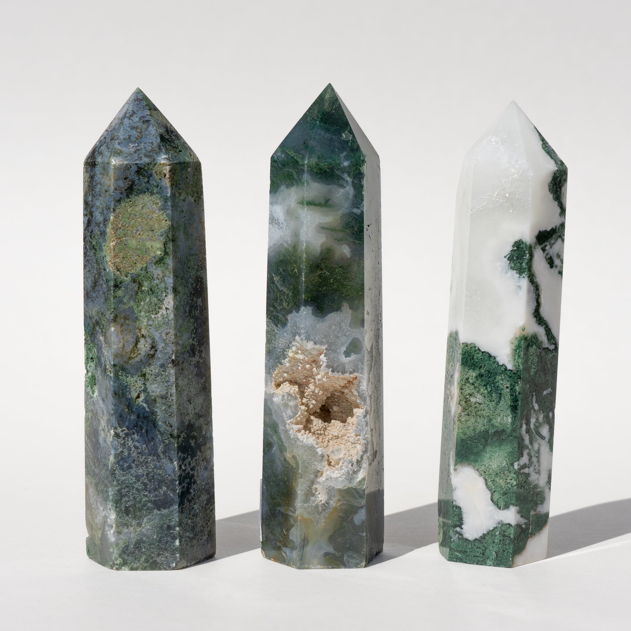 MOSS AGATE TOWER