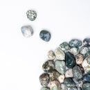 TUMBLED MOSS AGATE