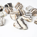 CALCITE CHUNKS | ZEBRA