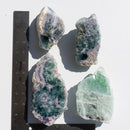 POLISHED FLUORITE CHUNK LOT