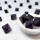PURPLE FLUORITE OCTAHEDRON