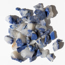 DUMORTIERITE IN QUARTZ CHUNKS (1kg BAG)