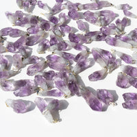 RAW CRYSTAL PENDANTS