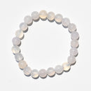 WHITE AGATE BRACELET