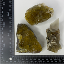 YELLOW FLUORITE CLUSTER LOT