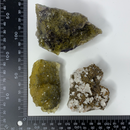 YELLOW FLUORITE CLUSTER LOT