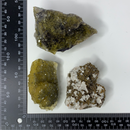 YELLOW FLUORITE CLUSTER LOT