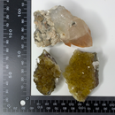 YELLOW FLUORITE CLUSTER LOT