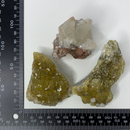YELLOW FLUORITE CLUSTER LOT