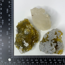 YELLOW FLUORITE CLUSTER LOT